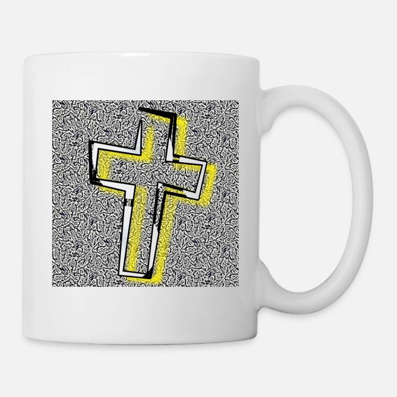 Kreuz - Abbild - 2023 - Tasse - Weiß