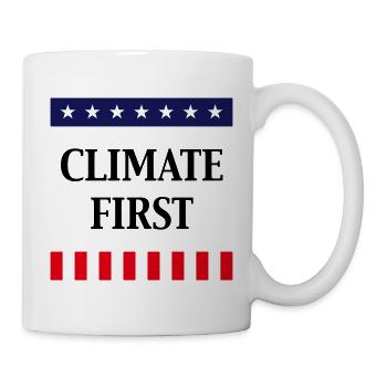 Climate First / Stars & Stripes (Climate Change) - Mug - white - Right