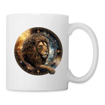 Zodiac sign Leo Gift - Mug - white - Right