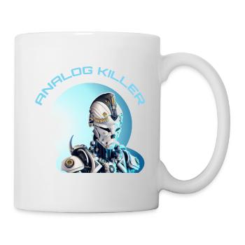 Skeletal Head - ANALOG KILLER - Mug - white - Right