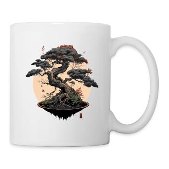 Gray Bonsai Tree - Mug - white - Right