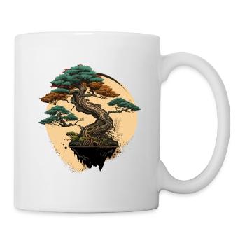 Bonsaï taillé - Mug blanc - blanc - Droite