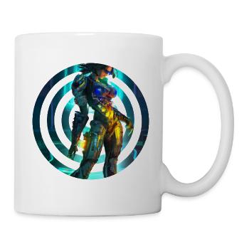 Gaming Heldin - Tasse - Weiß - Rechts