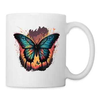 Butterfly Sunset - Mug - white - Right