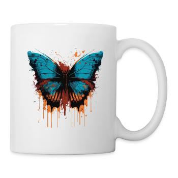 Painted Butterfly - Mug - white - Right