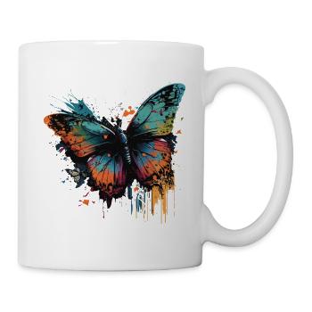 Iridescent Butterfly - Mug - white - Right