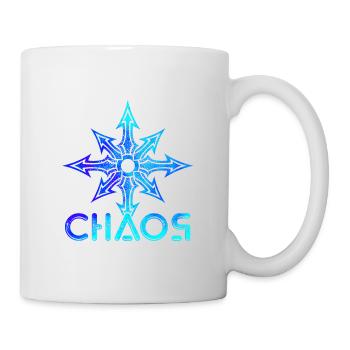 Étoile du chaos dotwork art coloré - Mug blanc - blanc - Droite