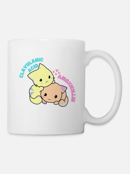 Clavulansäure Amoxicillin - Tasse - Weiß