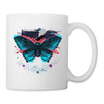 Butterfly Illuminated Wings - Mug - white - Right