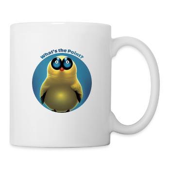 Vogel - What s the Point - Tasse - Weiß - Rechts