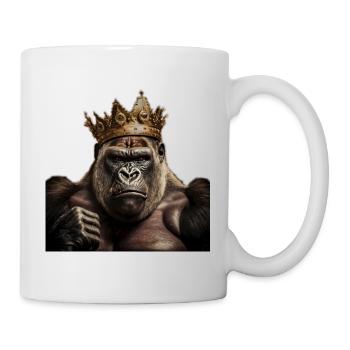 Monkey King Affenkönig Kong King - Tasse - Weiß - Rechts