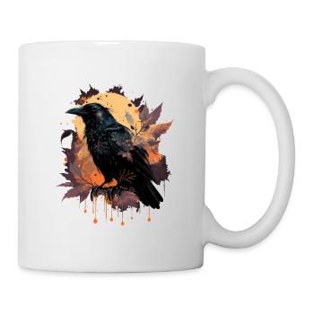 Observer Crow - Mug - white - Right