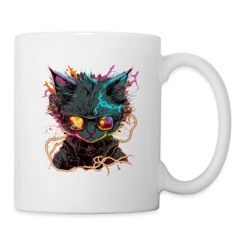 Cybertronic Cat - Mug - white - Right