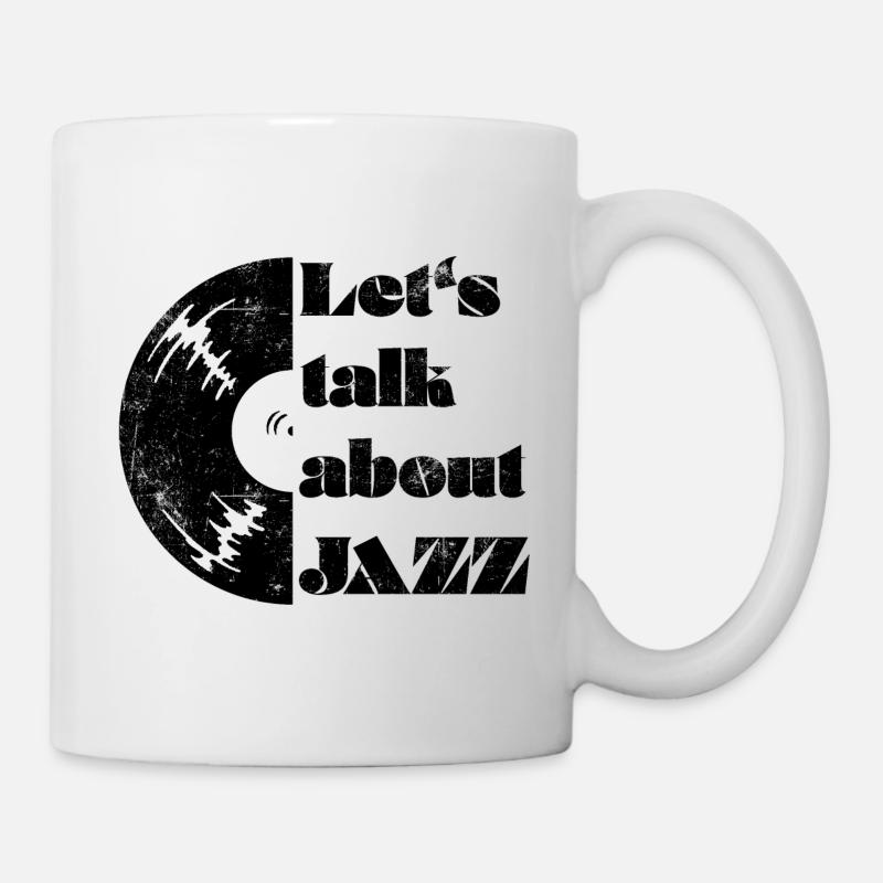 parlons de Jazz - Mug blanc - blanc