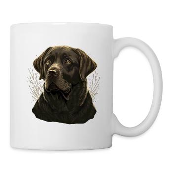 Verhalten Labrador Retriever - Tasse - Weiß - Rechts