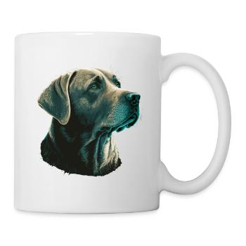 Bright Labrador Retriever - Tasse - Weiß - Rechts