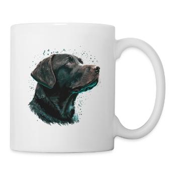 Wishing Labrador Retriever - Mug blanc - blanc - Droite