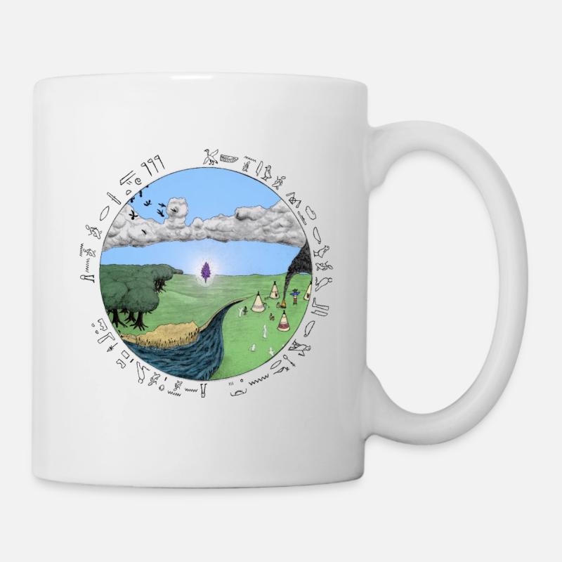 Congestion, black font - Mug - white