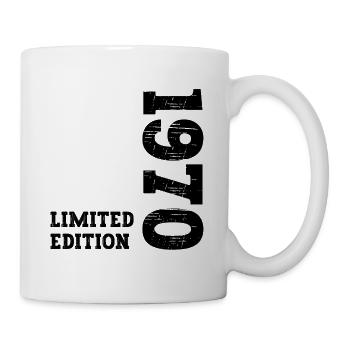 Millésime 1970 - Mug blanc - blanc - Droite