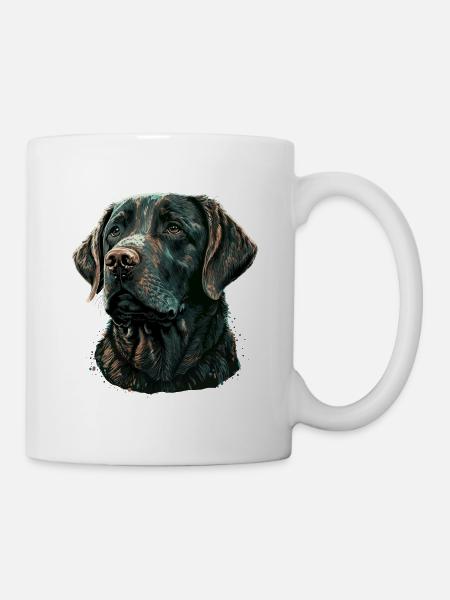 Old Labrador Retriever - Mug - white