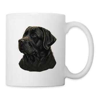 Labrador Retriever robuste - Mug blanc - blanc - Droite