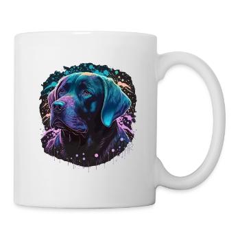 Mignon Labrador Retriever - Mug blanc - blanc - Droite