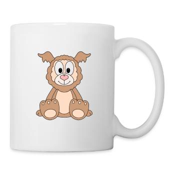 LAMA - ALPAKA - TIER - TIERISCH - KIND - BABY - Tasse - Weiß - Rechts