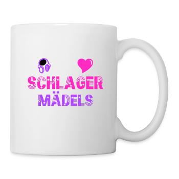 Schlager Mädels on tour - Tasse - Weiß - Rechts