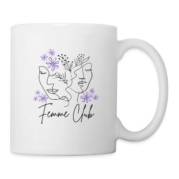 Femme Club - Women's Day - March 8 - Mug - white - Right