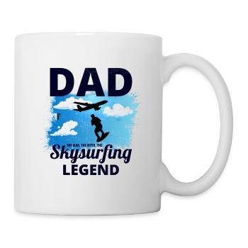 Skysurfing Dad Skydiving Extreme Sport Skydive - Mug - white - Right