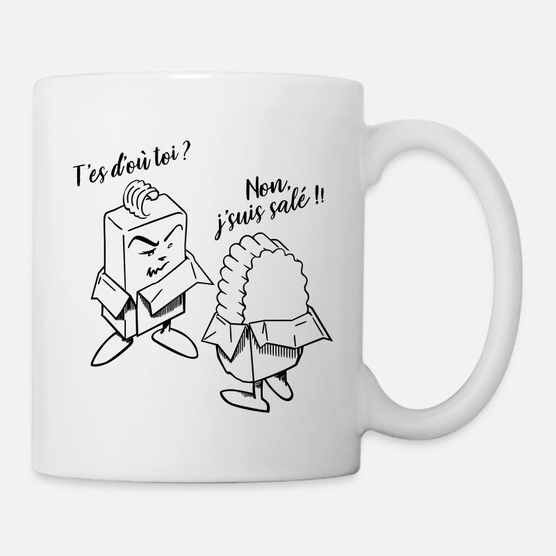 2 beurres - Mug blanc - blanc