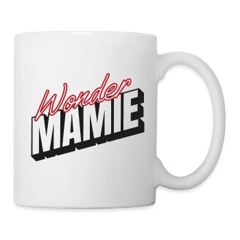 Wonder mamie, cadeau pour les super grand-mères - Mug blanc - blanc - Droite