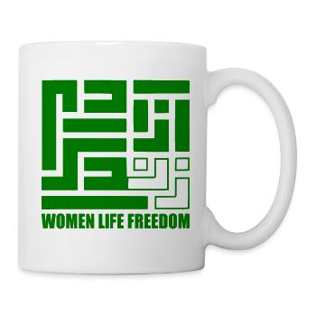 Women life freedom - Mug blanc - blanc - Droite