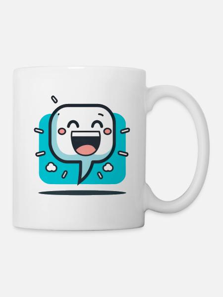 happy MBP - Mug - white