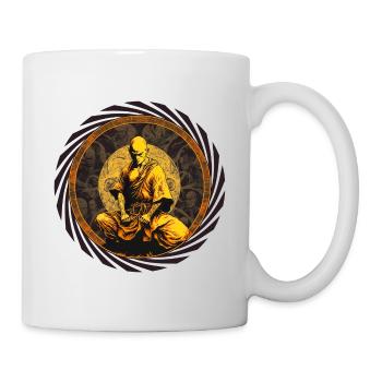 Shaolin Discipline I Man Birthday Graphic Motif - Mug - white - Right