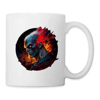 Fiery Demon Portrait - Mug - white - Right