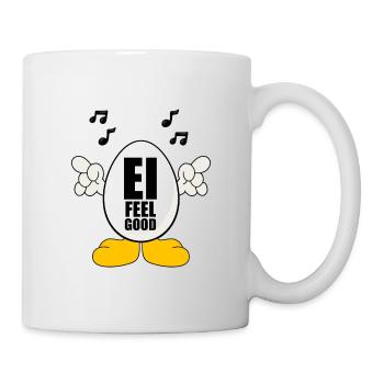 OSTEREI - EI - MUSIK - OSTERN - EI FEEL GOOD - Tasse - Weiß - Rechts