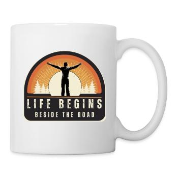 Mountain Sports Hiking Adventure Nature. Funny sayings - Mug - white - Right