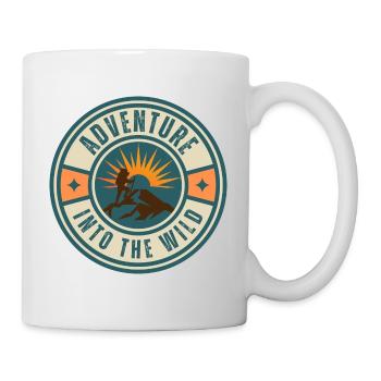 Mountain Sports Hiking Adventure Nature. Funny sayings - Mug - white - Right