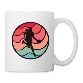Women's Basketball Player Basketball Player - Mug - white - Right