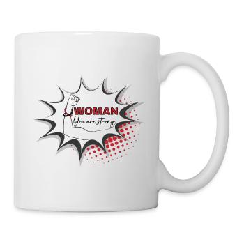 Female biceps - Mug - white - Right