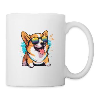 Chien mignon Propriétaire Chien Chien Chien mignon - Mug blanc - blanc - Droite