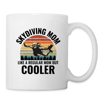 Skydiving Parachute Skydive Skydiver Mom - Mug - white - Right