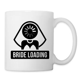 Chargement de la mariée (Enterrement de vie de jeune fille / Enterrement de vie de jeune fille / B) - Mug blanc - blanc - Droite