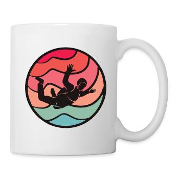 Skydiver Fallschirmspringer Skydive Skydiving - Mug - white - Right