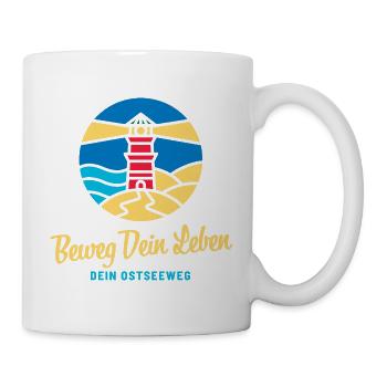 Beweg Dein Leben - Tasse - Weiß - Rechts