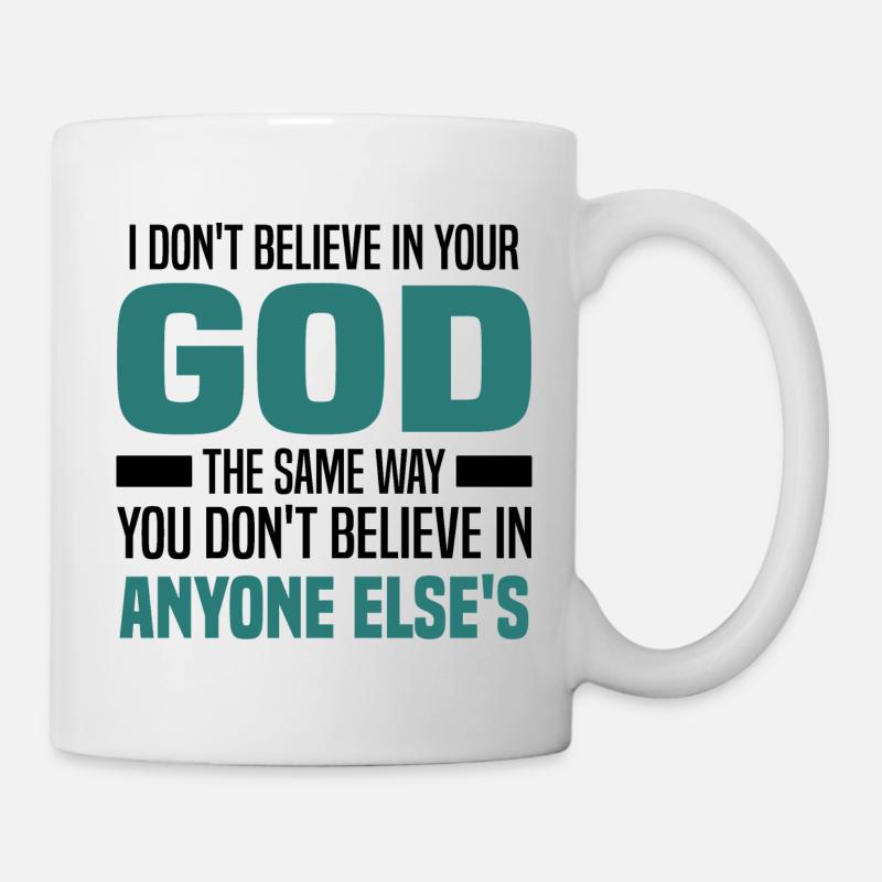 Athéisme - Mug blanc - blanc