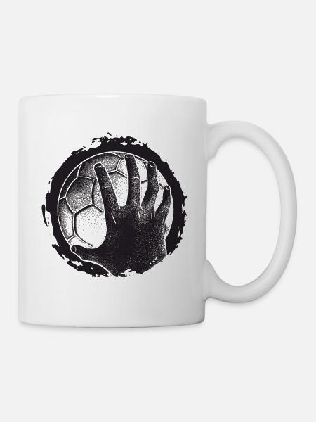 Handballspielerin Handball Ball Outfit Handballer - Tasse - Weiß