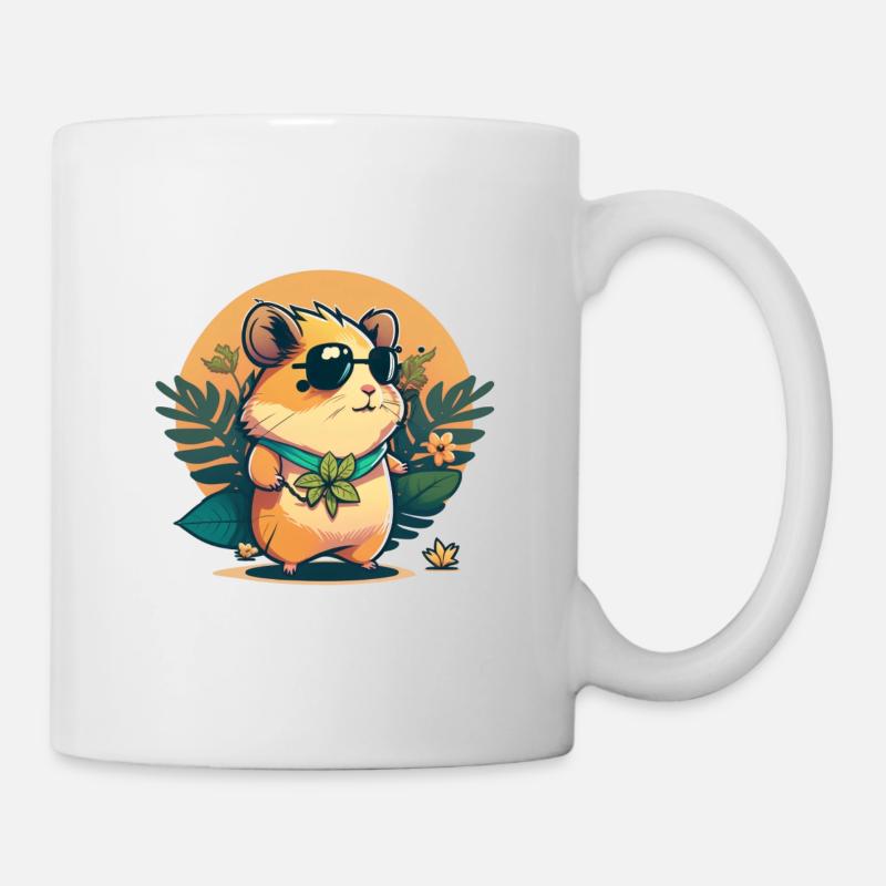 Cool Hamster 1 - Tasse - Weiß