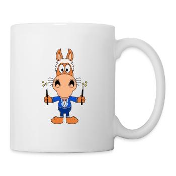 PFERD - PONY - ZAUBERER - ZAUBERN - TIER - FUN - Tasse - Weiß - Rechts